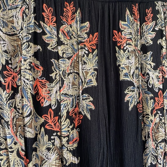 Free People Moonlight Drive in Black Combo Mini Dress | M - Picture 7 of 10